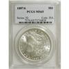 Image 3 : 1887/6 $1 MS65 PCGS.