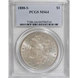 1888-S $1 MS64 PCGS.