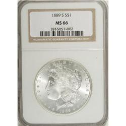 1889-S $1 MS66 NGC.