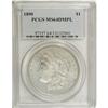Image 3 : 1890 $1 MS64 Deep Mirror Prooflike PCGS.