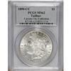 Image 3 : 1890-CC $1 Tail Bar MS62 PCGS.