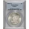 Image 3 : 1890-CC $1 Tail Bar MS63 PCGS.