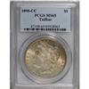 Image 3 : 1890-CC $1 Tail Bar MS65 PCGS.