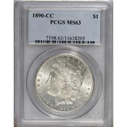 1890-CC $1 MS63 PCGS.
