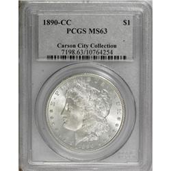 1890-CC $1 MS63 PCGS.