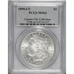 1890-CC $1 MS64 PCGS.