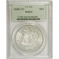 1890-CC $1 MS64 PCGS.