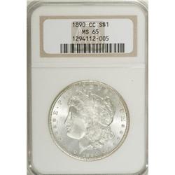 1890-CC $1 MS65 NGC.