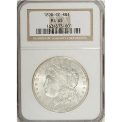 1890-CC $1 MS65 NGC.