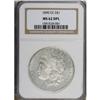Image 1 : 1890-CC $1 MS62 Deep Mirror Prooflike NGC.