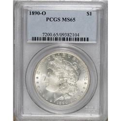 1890-O $1 MS65 PCGS.