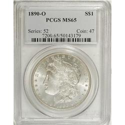 1890-O $1 MS65 PCGS.