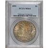 Image 1 : 1891 $1 MS64 PCGS.