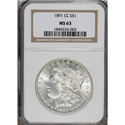 1891-CC $1 MS63 NGC.