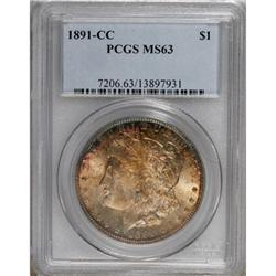 1891-CC $1 MS63 PCGS.