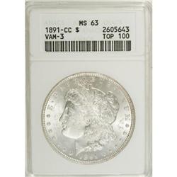 1891-CC $1 MS63 ANACS.