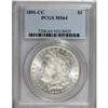 Image 1 : 1891-CC $1 MS64 PCGS.