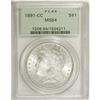 Image 1 : 1891-CC $1 MS64 PCGS.