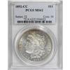 Image 1 : 1892-CC $1 MS62 PCGS.