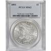 Image 1 : 1893 $1 MS62 PCGS.
