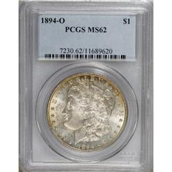 1894-O $1 MS62 PCGS.