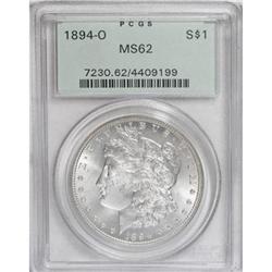 1894-O $1 MS62 PCGS.