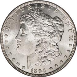 1894-O $1 MS63 PCGS.