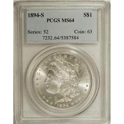 1894-S $1 MS64 PCGS.