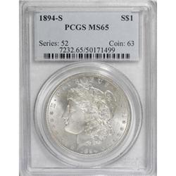 1894-S $1 MS65 PCGS.