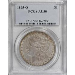 1895-O $1 AU50 PCGS.