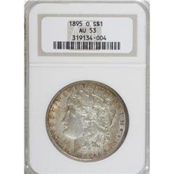 1895-O $1 AU53 NGC.