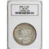 Image 1 : 1895-O $1 AU53 NGC.