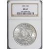 Image 1 : 1896 $1 MS67 NGC.