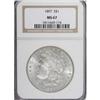 Image 3 : 1897 $1 MS67 NGC.