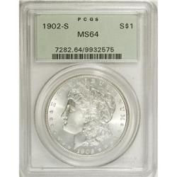 1902-S $1 MS64 PCGS.