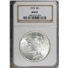 Image 3 : 1925 $1 MS67 NGC.
