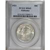 Image 1 : 1921 50C Alabama MS65 PCGS.