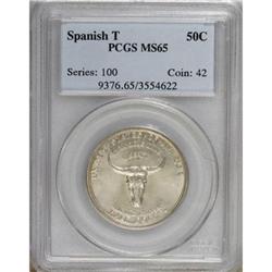 1935 50C Spanish Trail MS65 PCGS.