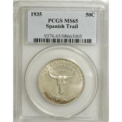 1935 50C Spanish Trail MS65 PCGS.