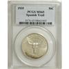 Image 1 : 1935 50C Spanish Trail MS65 PCGS.