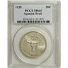 Image 1 : 1935 50C Spanish Trail MS65 PCGS.