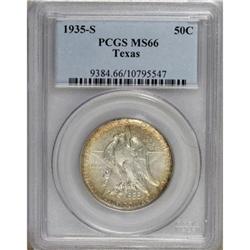 1935«ET Texas PDS Set MS66 PCGS.