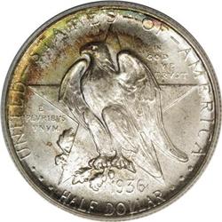 1936-D 50C Texas MS68 PCGS.