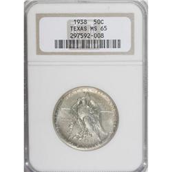1938 Texas PDS Set MS65 NGC.