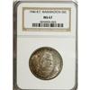 Image 1 : 1946 50C Booker T. Washington MS67 NGC.