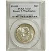 Image 3 : 1948-D 50C Booker T. Washington MS67 PCGS.