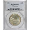 Image 1 : 1936 50C Wisconsin MS67 PCGS.