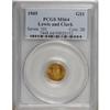 Image 3 : 1905 G$1 Lewis and Clark MS64 PCGS.