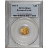1915-S G$1 Panama-Pacific Gold Dollar MS65