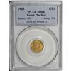 Image 3 : 1922 G$1 Grant no Star MS64 PCGS.